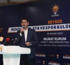Bakan Kurum, Beykoz'da “Muhtarlar, STK'ler ve Spor Kulüpleri Buluşması”na katıldı