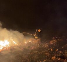 GÜNCELLEME – Bodrum'da makilikteki yangın kontrol altına alındı