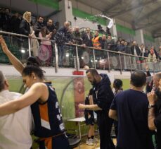 BOTAŞ-ÇBK Mersin Yenişehir Belediyesi maçının sonunda gerginlik yaşandı