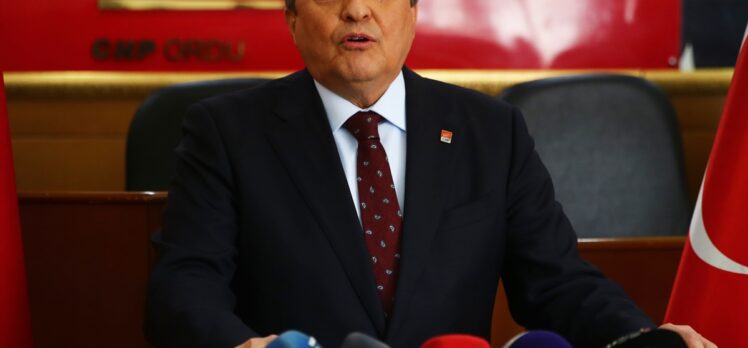 CHP Genel Başkan Yardımcısı Torun, Ordu'da basın toplantısı düzenledi: