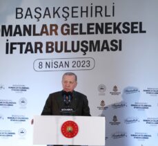 Cumhurbaşkanı Erdoğan, Başakşehirli Romanlar Geleneksel İftar Buluşması'nda konuştu: (1)