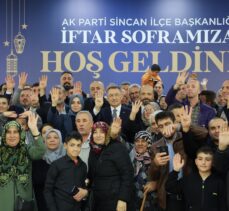 Cumhurbaşkanı Yardımcısı Oktay, Sincan iftar programında konuştu: