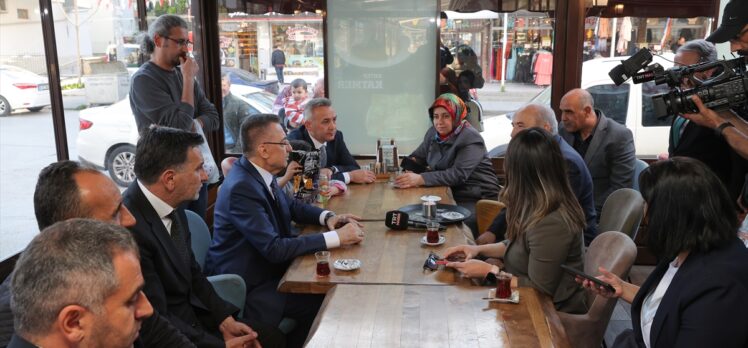 Cumhurbaşkanı Yardımcısı Oktay, Yozgat derneklerinin temsilcileriyle buluştu: