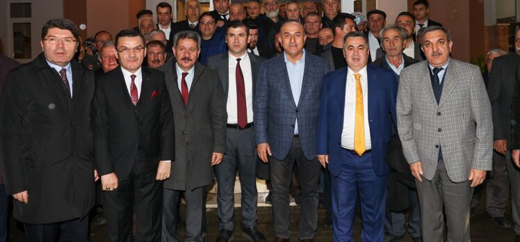 Dışişleri Bakanı Çavuşoğlu, Bartın'da iftar programına katıldı: