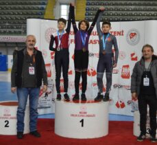 Erzurum'da düzenlenen Kısa Kulvar Sürat Pateni Türkiye Şampiyonası sona erdi