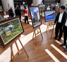 Eski AK Parti Milletvekili Zeki Ünal'ın resim sergisi açıldı