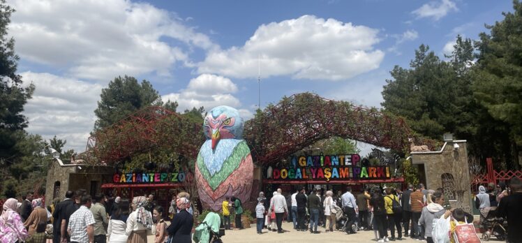 Gaziantep Doğal Yaşam Parkı'nı bayram tatilinde 51 bini aşkın ziyaretçi gezdi