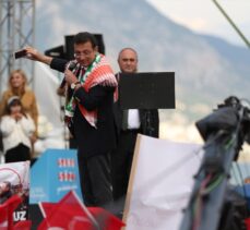 İBB Başkanı Ekrem İmamoğlu, Antalya'da “Halk Buluşması”na katıldı