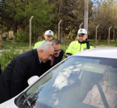İçişleri Bakan Yardımcısı Ersoy, Çankırı'da trafik denetimine katıldı