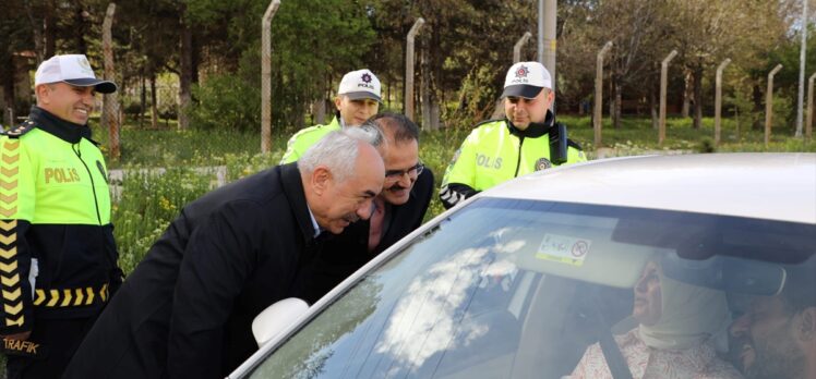 İçişleri Bakan Yardımcısı Ersoy, Çankırı'da trafik denetimine katıldı