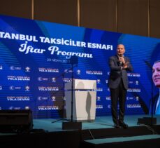 İçişleri Bakanı Soylu, İstanbul Taksiciler Esnafı İftar Programı'nda konuştu: