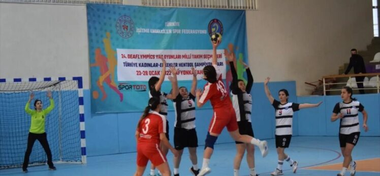 İşitme Engelliler Hentbol Türkiye Şampiyonası yarın Bursa’da başlıyor