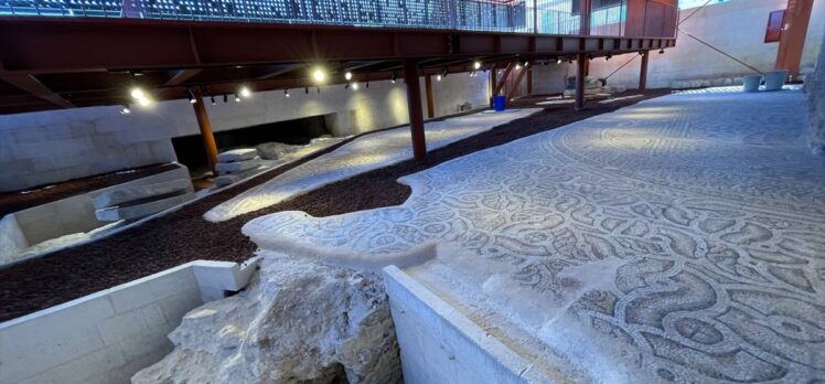 Kazlıçeşme Mozaik Müzesi ziyaretçilerini ağırlamaya hazırlanıyor