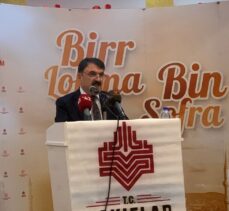 Konya'da “Birr Lokma Bin Sofra” iftar programı düzenlendi