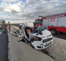 Mardin'de trafik kazasında 1 kişi öldü, 3 kişi yaralandı