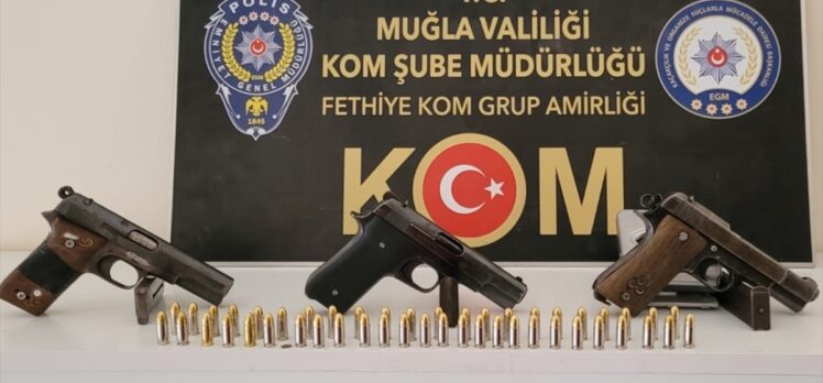 Muğla'da ruhsatsız silah ticareti operasyonunda 2 şüpheli gözaltına alındı