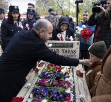 Polis teşkilatının kuruluş yıl dönümü dolayısıyla Cebeci Şehitliği'nde tören düzenlendi
