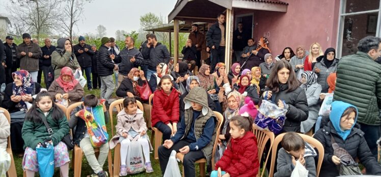 Samsun’da Arife Bayramı etkinliği ile çocuklar sevindiriyor