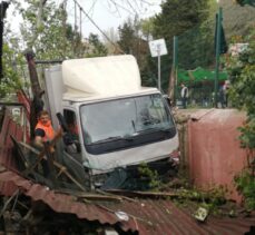 Sarıyer'de 6 aracın karıştığı kazada 1 kişi yaralandı