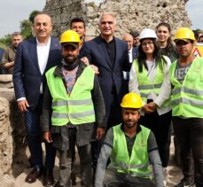 Kültür ve Turizm Bakanı Ersoy Side Kültürel Miras Projesi tanıtım toplantısında konuştu: