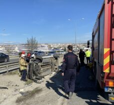 Silivri'de meydana gelen trafik kazasında 2 kişi yaralandı