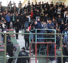Şırnak'ta amatör ligdeki karşılaşma, yaşanan arbede nedeniyle tatil edildi