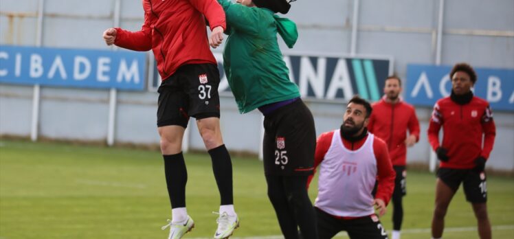 Sivasspor, Başakşehir maçının hazırlıklarını sürdürdü