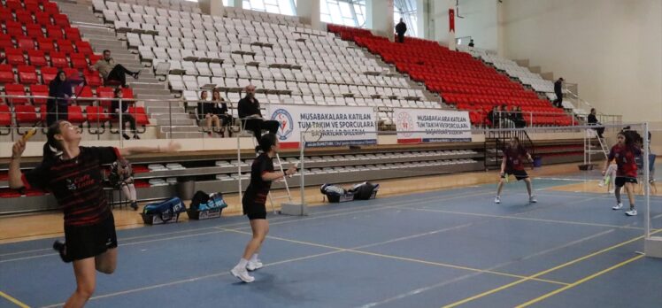 Türkiye Okul Sporları Gençler Badminton Şampiyonası, Erzincan'da tamamlandı