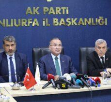 Adalet Bakanı Bekir Bozdağ, Şanlıurfa'da konuştu: