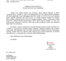 Adalet Bakanlığından Kılıçdaroğlu'nun “FETÖ elebaşının ABD'den iadesi talep edilmedi” iddiasına yanıt: