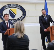 AGİT Dönem Başkanı Osmani, Bosna Hersek'i ziyaret etti