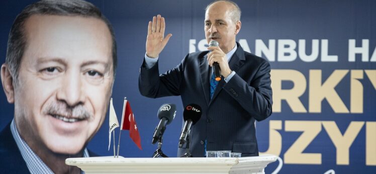 AK Parti Genel Başkanvekili Kurtulmuş, Küçükçekmece'de konuştu: