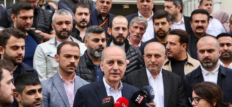 AK Parti Genel Başkanvekili Kurtulmuş, oyunu İstanbul'da kullandı:
