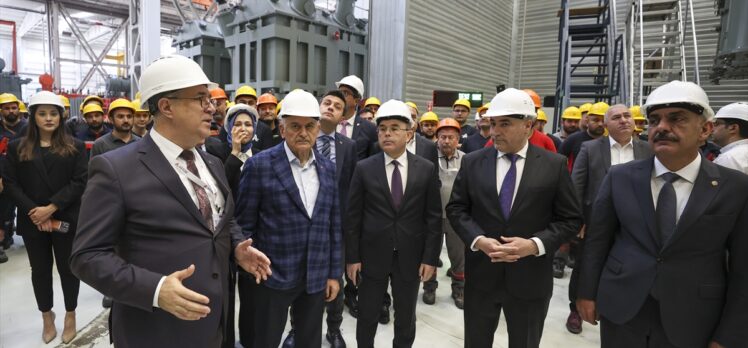 AK Parti Genel Başkanvekili Yıldırım fabrika çalışanlarıyla bir araya geldi: