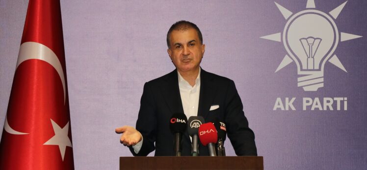 AK Parti Sözcüsü Çelik, basın açıklaması yaptı: