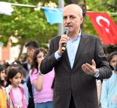 AK Parti'li Numan Kurtulmuş, Ümraniye'de çocuk şenliğine katıldı: