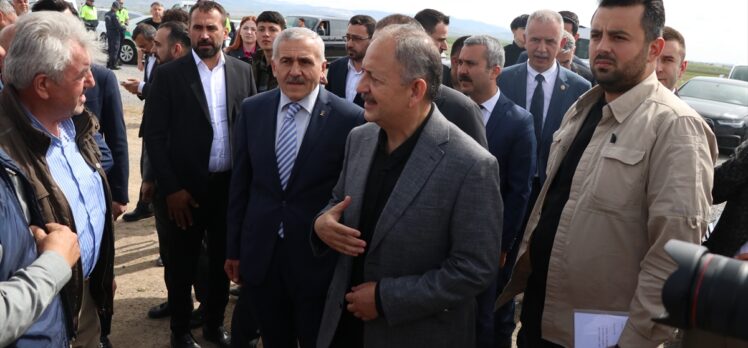 AK Parti'li Özhaseki, Niğde'de inşa edilecek OSB alanını inceledi: