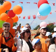 Antalya'da özel bireyler için “ENFEST”  etkinliği düzenlendi