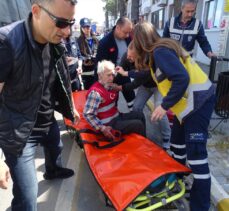 Balıkesir'de haber takibi sırasında düşen gazeteci yaralandı