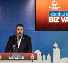 BBP Genel Başkanı Destici, İstanbul'da Vatandaşlarla Buluşma Programı'nda konuştu: