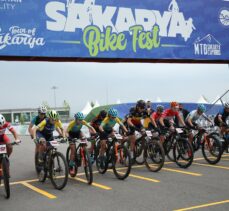 Bisiklet Fest kapsamında Uluslararası Sakarya MTB Cup yarışı yapıldı