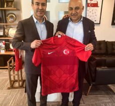 Braga Kulübü Başkanı Rodrigues'ten TFF Başkanı Büyükekşi'ye ziyaret