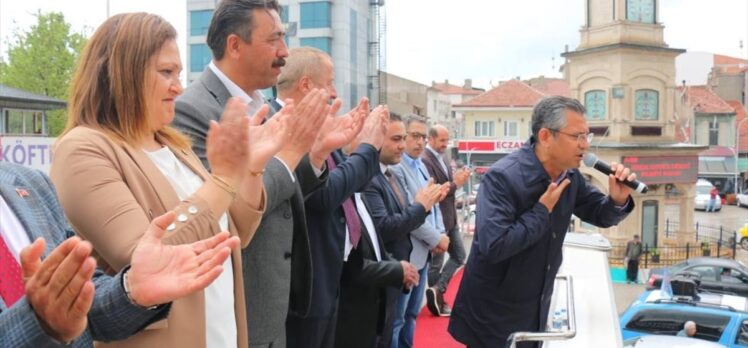 CHP Grup Başkanvekili Özgür Özel, Afyonkarahisar'da halka hitap etti: