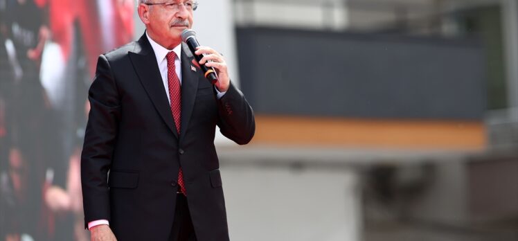 Cumhurbaşkanı adayı ve CHP Genel Başkanı Kılıçdaroğlu, Mersin mitinginde konuştu: