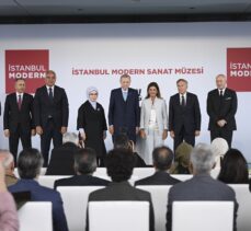 Cumhurbaşkanı Erdoğan, İstanbul Modern'i ziyaretinde konuştu: (2)