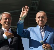 Cumhurbaşkanı ve AK Parti Genel Başkanı Erdoğan, partisinin Kayseri mitinginde konuştu: (4)