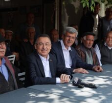 Cumhurbaşkanı Yardımcısı Oktay, Beypazarı'nda vatandaşlarla bir araya geldi