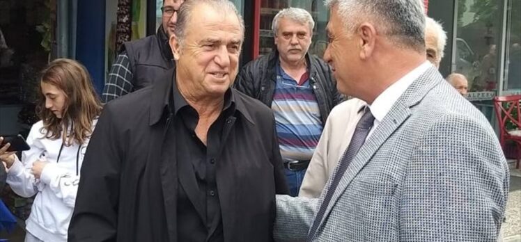 Fatih Terim, Kastamonu'da Serdar Güzelaydın'ın annesinin cenaze törenine katıldı