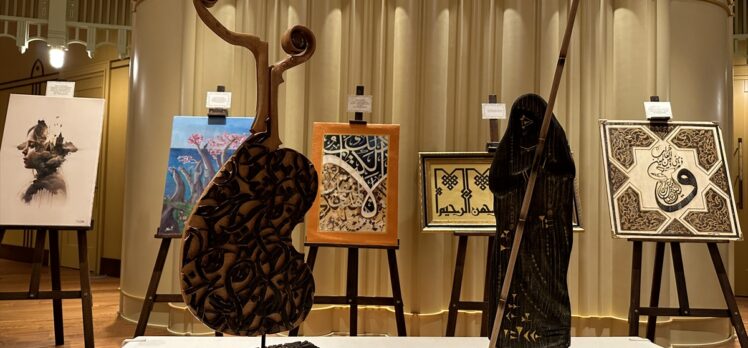 “Gurbetçi Dokunuş” sergisi Türk ve Arap ressamları buluşturdu
