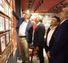 Hatay'da Mehmet Cemil Delioğlu Güreş Müzesi ziyarete açıldı